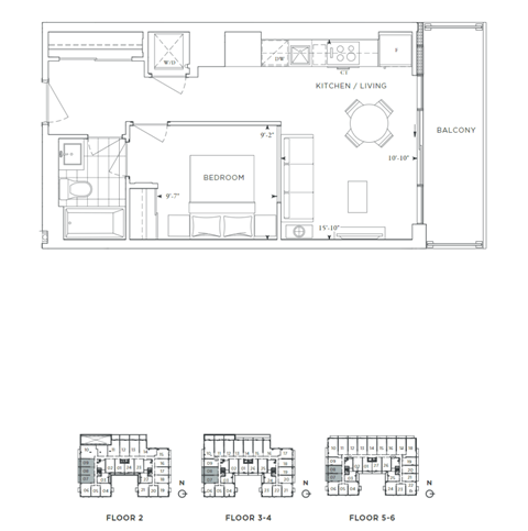 410 Dufferin Street Studio-3 Beds Apartment for Rent - Photo Gallery 78